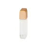 Tubo de Gloss Labial Transparente Quadrado Novo Shanyi Tubo Vazio Tubo de Gloss Labial de Plástico High-End Tubo de Embalagem Material de Embalagem Cosmética
