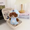 Conjunto de ropa para muñeca Labubu vintage de barbería, compatible con muñecas Labubu de 1ª, 2ª y 3ª generación, incluye un chal y una chaqueta de repuesto