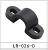Espaçamento entre Furos 14-15mm Plástico Placa de Crimpage Curva Nylon Fivela de Crimpage de Uma Palavra Protege Plástico Linha de Fixação de Fio Cartão