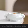 Estufa de Velas de Tres Patas Doméstica Simple de Doble Asa Mini Aromaterapia Portavelas Creativo Quemador de Incienso Aromático Adornos Decorativos