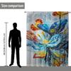 1pc novo padrão de flor tela de janela 3D impressão digital direto da fábrica quarto sala estar decoração desgaste haste tela de janela