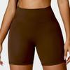 Pantalones cortos de yoga Zechuang con realce de cadera, estilo europeo y americano, con cintura alta y contracción abdominal, transpirables y ajustados para mujer, 8503