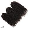 Mary baby extensión de cabello tejida a mano de 8 pulgadas extensión de cabello explosión cabeza extensión de cabello trenza sucia extensión de cabello Gancho a mano de comercio exterior extensión de cabello