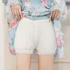 Pantalones de seguridad JK finos de verano para mujer, pantalones tipo calabaza de doble capa, leggings anti-exposición, shorts blancos holgados de talla grande, se pueden usar por fuera