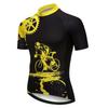 Ropa de ciclismo para hombre, camiseta de manga corta de verano, ropa de ciclismo, ropa de bicicleta, ropa de bicicleta de montaña, cabello transfronterizo