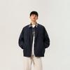 Chaqueta de Empalme Falsa de Dos Piezas Americana Nasa Primavera y Otoño Marca de Moda 2025 Nueva Tendencia Guapa Holgada Casual