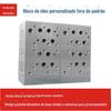 Bloco de válvula hidráulica padrão direto da fábrica unidade de energia do sistema hidráulico bloco de circuito de óleo integrado fabricação de placa de circuito de óleo não padrão