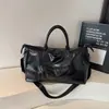Bolsa de Fitness Transfronteriza, Bolso Cruzado Retro, Bolsa de Viaje Portátil, Bolsa de Equipaje de Gran Capacidad para Viajes de Negocios de Corta Distancia, Bolso de Hombro