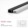 Perfil de Aluminio para Luz Lineal, Canaleta de Aluminio para Luz de Aleación de Aluminio, Canaleta de Aluminio para Luz Lineal, Luz Lineal de Techo de Doble Párpado, Canaleta de Aluminio para Luz Lineal