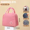 Bolsa térmica para almoço, porta-marmita portátil, à prova d'água e resistente a óleo, adequado para estudantes e trabalhadores de escritório, bolsa de folha de alumínio espessa para transportar refeições
