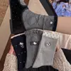Calcetines Casuales de Otoño e Invierno para Mujer con Bordado de Corazón tipo Sobre, Calcetines de Media Caña Estilo Retro Dulce Japonés, Versátiles Calcetines Holgados a Rayas