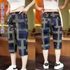 Shorts Casuais Masculinos de Verão Finos com Estampa Xadrez, Cintura Média, Modelagem Solta, Versáteis, Pernas Retas, Seis Bolsos