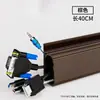 Suporte de Gerenciamento de Cabos Sob a Mesa Organizador de Cabos de Computador Armazenamento de Fios Canaleta Fixa para Cabos Caixa de Hub para Desktop Canaleta