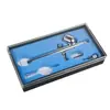 Set de Aerógrafo WY470 con Dos Cajas Acrílicas para Pintura de Maquetas, Pintura para Aerógrafo, Coloreado y Arte de Uñas