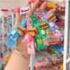 Lindo Llavero de Pareja de Muñecas de Silicona de PVC Colgante para Coche y Bolsa Barato al por Mayor Regalos de Inauguración para Puestos Callejeros