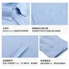 Camisa para Hombre Estilo Nuevo de Moda Sin Planchar Ropa Interior y Exterior de Moda Casual Textil de Algodón Oxford Europeo y Americano Camisa Blanca de Manga Larga para Hombre