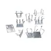 Peças embutidas Placas embutidas Placas de aço embutidas Peças embutidas soldadas Placas de aço Placas de ferro Paredes cortina Placas embutidas galvanizadas Padrão Nacional embutido