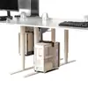 Soporte Colgante para Host de Computadora Bastidor Principal de Escritorio Soporte Ajustable para Caja Principal de Computadora Bandeja Colgante Bastidor de Metal