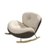 Sillón mecedor, sillón reclinable, silla sofá perezoso para sala de estar en casa, mecedora individual de ocio para balcón de adulto, silla perezosa popular