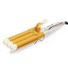 Férula para Cabeza de Rollito de Huevo Brillante Tres Tubos Onda de Agua de Rollito de Huevo Rizador de Maíz Mariposa Rizador de Pelo Artefacto para Rollos de Pastel Cabeza de Fideo Instantáneo