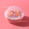 Neve Pêssego Novo selo quatro beleza ovo tampa caixa cabaça oblíqua corte gota de água bola em pó puff maquiagem esponja material de embalagem