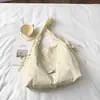 Bolsa de Gran Capacidad para Mujer 2026 Nuevo Estilo Tendencia Primavera Verano Coreana Japonesa Cuadros Bolso de Hombro Único Ligero para Escuela Viaje Bolso Tote