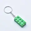 Pingente de Blocos de Construção 2*4 Pendente para Bolsa Chaveiro de Blocos de Construção Versátil Presente Chaveiro Acessórios DIY Venda Quente Transfronteiriça