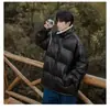 Jaqueta de algodão em couro PU estilo retrô americano para homens, com gola de lã de cordeiro, espessada para aquecimento e corte solto e oversized, perfeita para o inverno