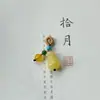 Jade Natural, Calcedonia, Cera de Abeja Colgante Pequeño Pulsera DIY Pulsera de Amuletos Pequeños Accesorio Joyería Hecha a Mano Transmisión en Vivo
