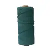 Cuerda de Algodón Colorida de 3 mm Hecha a Mano DIY Tejido Tapicería Atado Decoración Navideña Manualidades Cuerda de Algodón Colorida