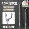 Barra para Secar Ropa para Uso Doméstico, Extensible y Longitud Extensible Perchero de Acero Inoxidable para Balcón