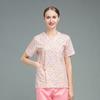 Ropa de lavado a mano, ropa quirúrgica estampada de manga corta para médicos, ropa de trabajo para salón de belleza oral para mujeres, ropa de algodón para cepillos de manos de hospital para mascotas para hombres