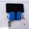 Caja de almacenamiento de control remoto creativa, caja de almacenamiento de carga de teléfono móvil multifuncional para mesita de noche montada en la pared, caja de almacenamiento de pared