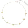 Conjunto de pulseira, colar e brincos de aço titânio com letras vazadas G G transfronteiriço para mulheres, simples, moderno, versátil e com cores duradouras