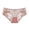 Venda Quente Transfronteiriça Luxo Leve Laço Renda Sexy Respirável Tanga de Cintura Baixa Confortável
