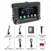 Adecuado para Volkswagen Pantalla de Visualización de Control Central de Coche Mp5 Universal de 7 pulgadas Carplay Bluetooth Cámara de Reversa