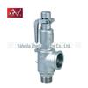 Vendas Diretas de Fábrica A28W-16/25/40P Válvula de Segurança de Mola Totalmente Equipada com Manípulo Válvula de Aço Inoxidável 304