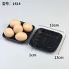 Bandeja desechable para alimentos frescos, caja de embalaje para frutas, verduras y carne de cerdo, bandeja de plástico para alimentos de supermercado, amarilla, una pieza