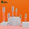 En stock Como material de embalaje para botella de vacío 5 ml-50 ml galvanizado spray de emulsión muestra de botella de vacío rellenado