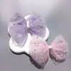 Faixa de Cabelo de Pérola da Moda Acessórios de Cabelo para Crianças Pequenas-Elegante Faixa de Cabelo com Véu de Renda Acessórios de Vestuário Acessórios de Bolsa