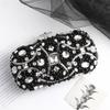 Bolsa de Banquete com Temperamento Europeu e Americano Incrustada de Diamantes Feita à Mão com Miçangas Estilo Festa Celebridade Combinando Bolsa de Ombro Bolsa para Vestido Cheongsam