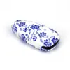 Venta al por mayor puntual para Ford Mondeo juego de 3 llaves inteligentes nuevo estuche de llave de coche de porcelana azul y blanca silicona