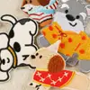 Nueva Etiqueta Bordada Parche Bordado Cachorro Lindo Autoadhesivo DIY Funda para Teléfono Móvil Accesorios Creativos Parche de Tela para Manualidades al por Mayor