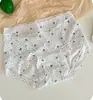 Braguitas Florales de Seda de Hielo para Niña Ligeras Transpirables de Cintura Media Triángulo Ropa Interior Suave Amigable con la Piel para Mujer Venta al por Mayor