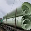 Conducto de aire de fibra de vidrio de 1000 mm para ventilación de minas de carbón subterráneas, ignífugo, de doble resistencia al desgaste, anticorrosión