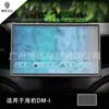 Aplicable a 23 sellos Pantalla LCD de navegación de control central DM-i Película de vidrio templado Película protectora Película