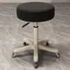 Salão de Beleza Barbeiro Banqueta Cabelereiro Manicure Maquiador Banqueta de Trabalho Grande Roda Cadeira para Casa Giratória de Maquiagem