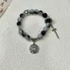 Pulsera Jinshengmu Cuatro Ciudades Estilo Chino Más Vendida Derivado DIY Nicho Pulsera de Gama Alta Regalo para Estudiantes