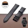 Pulseira de Couro com Padrão de Agulha para Samsung Gear S3, Ticwatch, Huami, Huawei Watch e Moto