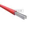 Línea de deslizamiento de aluminio Grúa nuevo tipo H poste único línea de deslizamiento sin costura/tubo de accionamiento riel conductor 200A-2000A